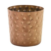 Copper Vintage Steel Hammered Serving Cup 